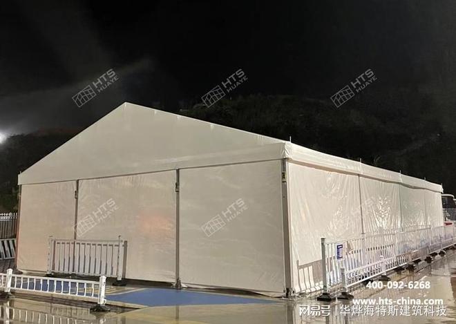 临时仓库篷房搭建能够快速解决爆仓问题(图1)