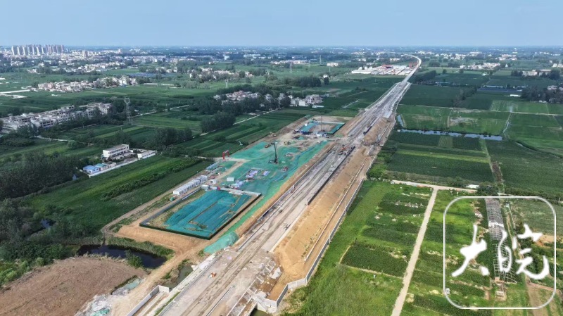 阜淮铁路今年9月开始铺轨2026年底具备通车条件(图1)
