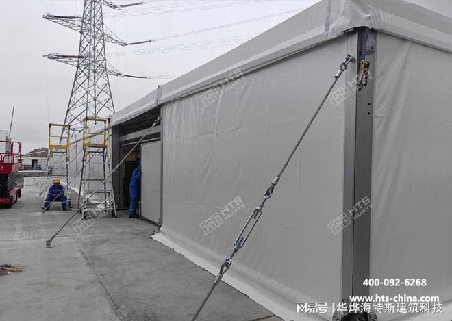 户外可移动仓库篷房仓库篷房制造厂家(图1)