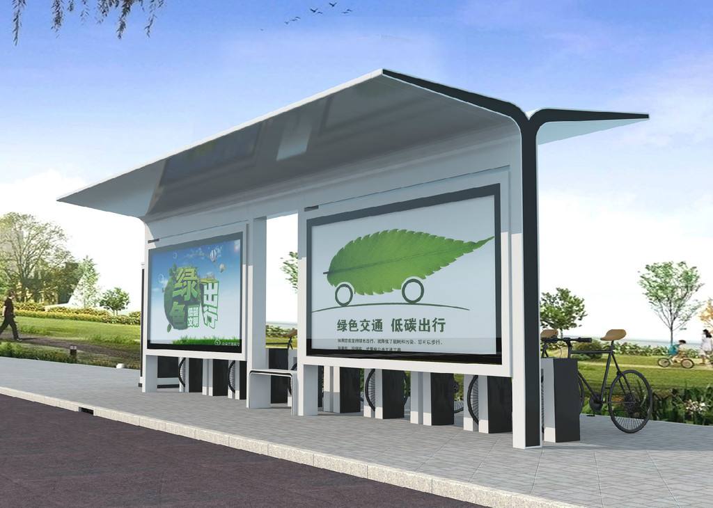 太原不锈钢自行车棚坚固(图2)