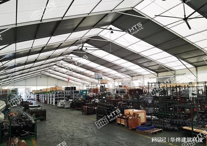 大型仓储篷房：模块化仓储空间的创新解决方案(图2)