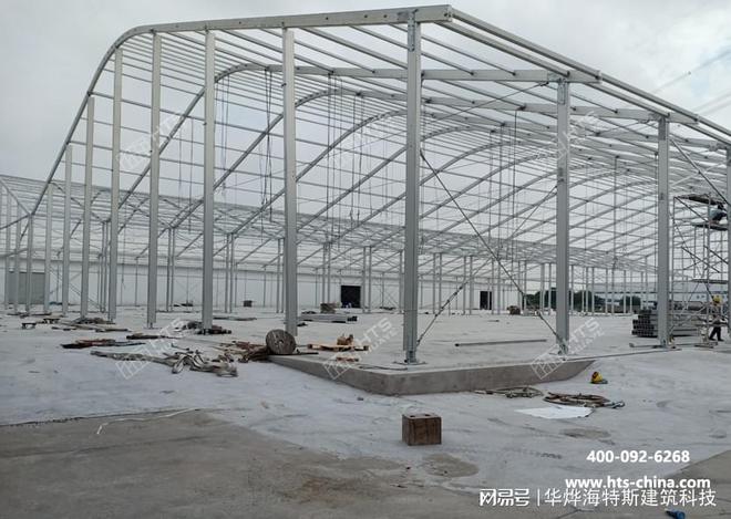 篷房厂家大型户外仓储篷房结构是不是稳定(图2)