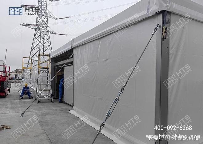 环保与实用兼具华烨定制物流仓储篷房助力可持续发展！(图3)