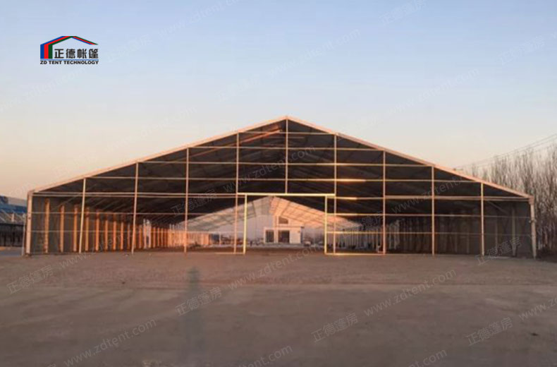 为什么有越来越多的人选择仓储篷房来做仓库(图1)