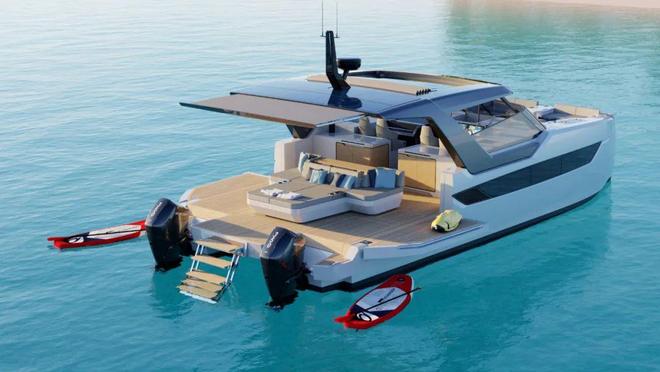 南非Xquisite推出全新40英尺运动型双舱双体动力艇(图6)