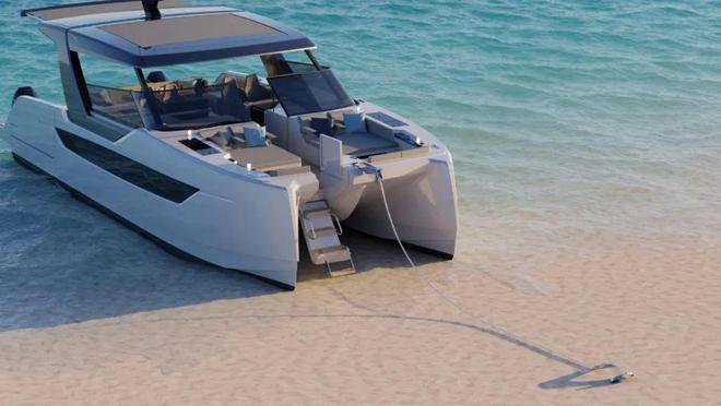 南非Xquisite推出全新40英尺运动型双舱双体动力艇(图9)