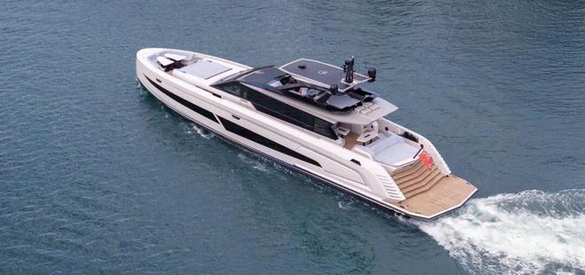 VanquishYachts第二艘35米全铝VQ115Veloce游艇交付船东(图5)