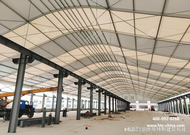 经济型仓库篷房制造厂家低成本高效益快速提升仓储容量(图1)