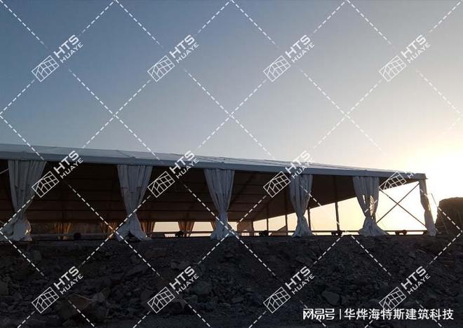 煤矿矿产篷房搭建低成本、可拆卸的工业空间新选择！(图1)