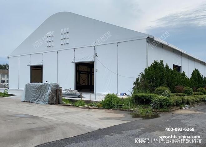 物流仓储大棚篷房为企业提供了灵活、高效、经济的仓储空间(图2)