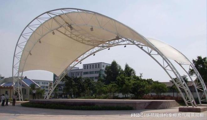 公司露台遮阳棚制作(图1)