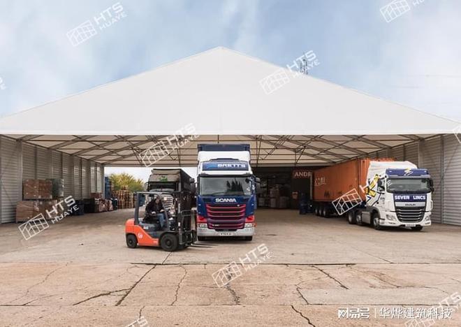 华烨工业篷房生产厂家为工业生产环境提供了可靠的消防安全保障(图2)