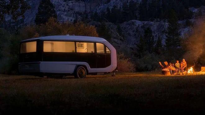 前苹果iPhone负责人创业打造会“自己动”的电动拖挂房车PebbleFlow(图3)