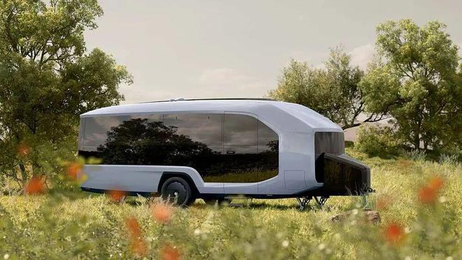 前苹果iPhone负责人创业打造会“自己动”的电动拖挂房车PebbleFlow(图2)