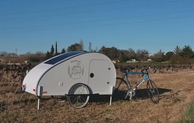 自行车也能拖房车？法国新款纳米露营车来了(图3)