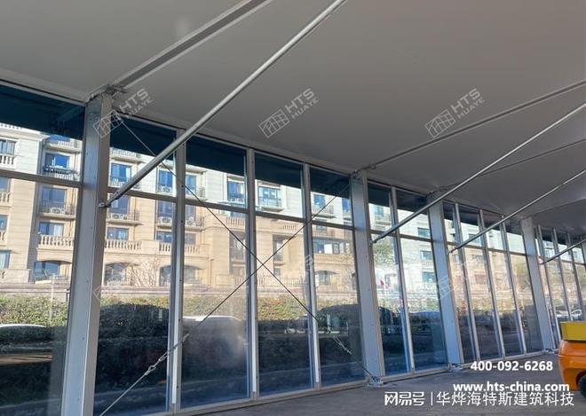 可移动临时仓库篷房解决方案：低成本、高效率的仓储新潮流(图1)