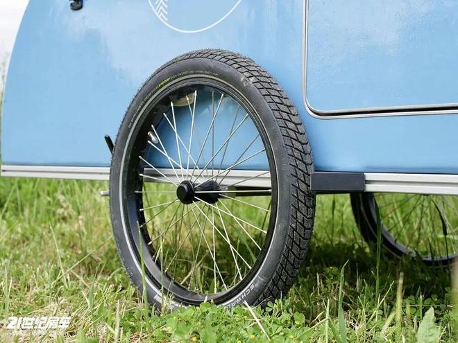 29万元起54kg水滴房车的法式浪漫！NirvanaVan自行车移动小窝(图11)