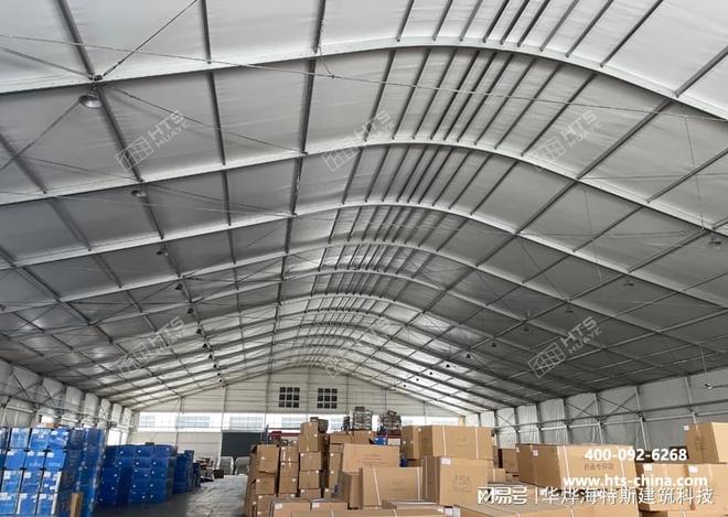 经济型仓库篷房制造厂家低成本高效益快速提升仓储容量(图2)