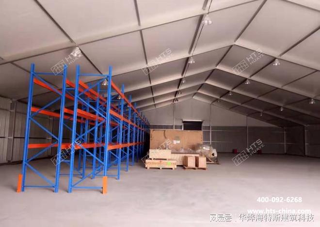抗风雪耐极端：德国技术仓储篷房为您的库存提供全天候堡垒(图1)