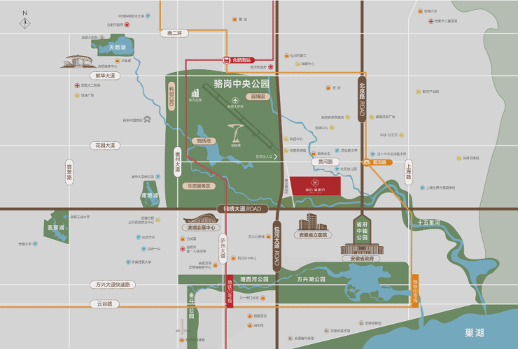 合肥琥珀星樾湾-营销中心位置-售楼中心(图1)