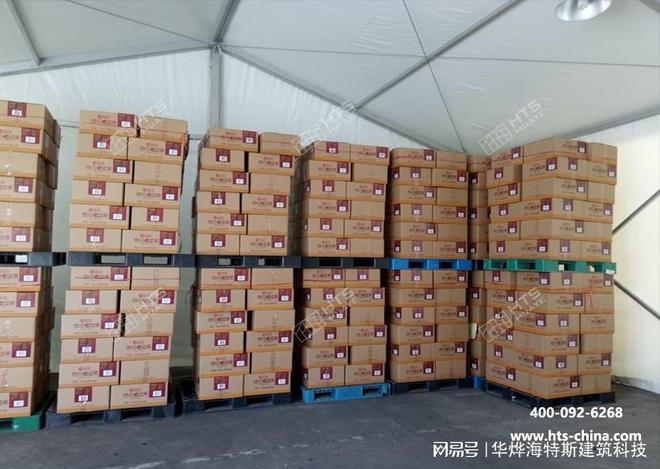 告别漫长工期：工业用篷房让您的仓储建设“快人一步”(图2)