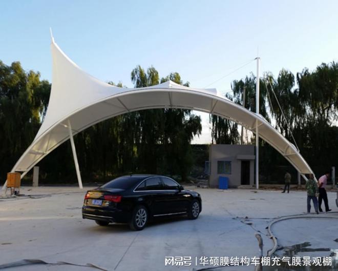 屋顶钢架遮阳棚多少钱一平方(图1)