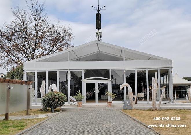 450平活动玻璃篷房为您的婚礼定格永恒(图1)