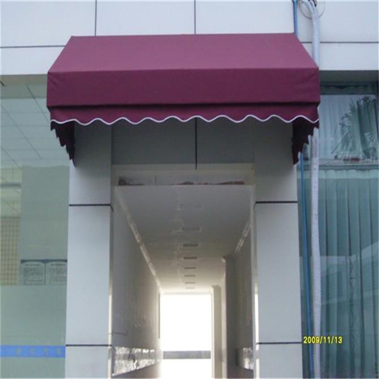 厂家定制固定式遮阳棚户外广告棚法式棚梯形棚装饰棚(图1)