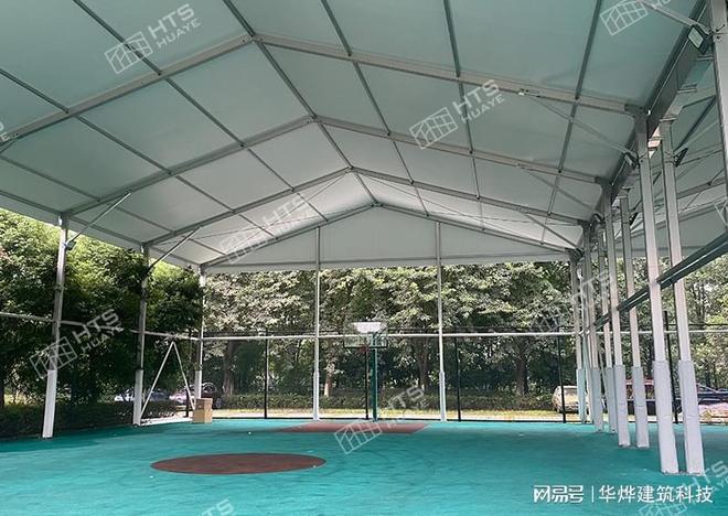 装配式篷房体育场馆为学校空地合理利用提供了有效途径(图2)