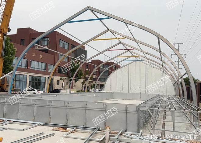 装配式篷房体育场馆为学校空地合理利用提供了有效途径(图3)